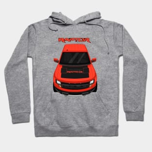 Ford F150 SVT Raptor 2010-2014 - Orange and Black Hoodie